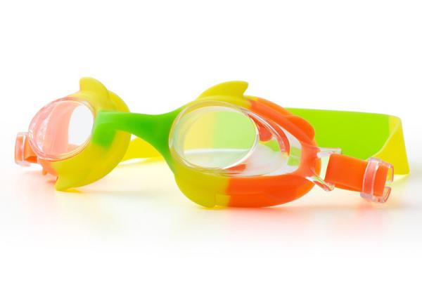 Kids Eyewear Cute Professional Non Leaking Swim Glasses Anti-Fog UV Protector Silicone Swim Goggles