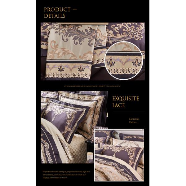 Add a Touch of Luxury to Your Hotel with this Sustainable European Style Jacquard Set