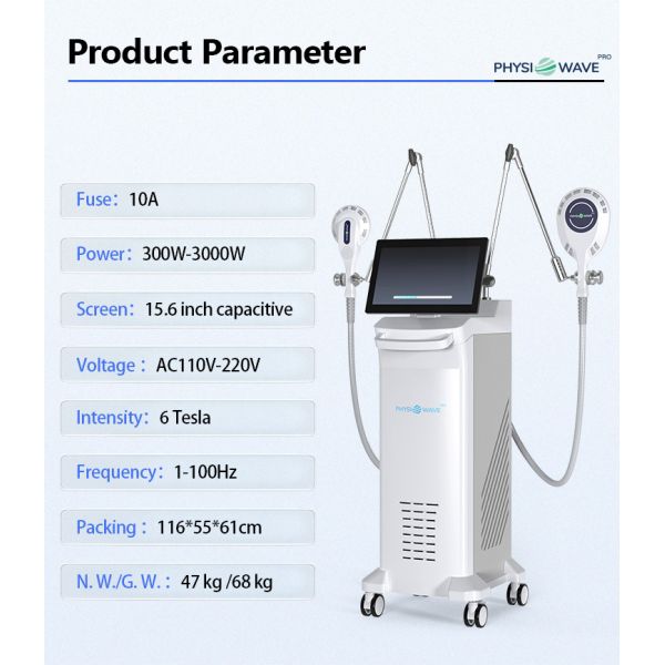 Commercial Magnetotherapy System with Zimmer Technology for Physiotherapy Clinics with 15.6 Inches capacitive Screen