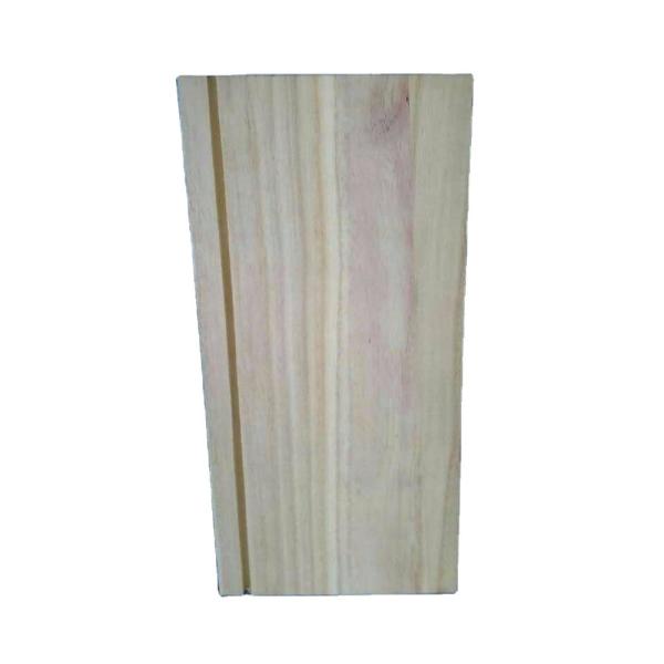 Madeira maciça Paulownia Edge Placa colada Estilo de design chinês Painéis de madeira personalizáveis