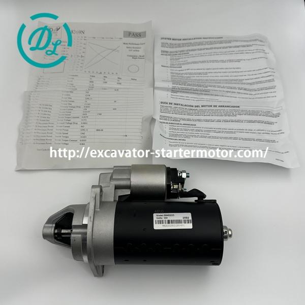 EexcavaStart WAI 12VDC Starter Motor for Lombardini 12LD477 Engine