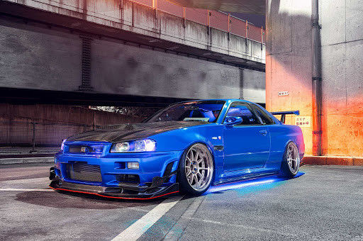 BBK Brake Kit For Nissan Skyline R33 GTST / R34 GTT 18inch Wheel 355*32mm Rotor