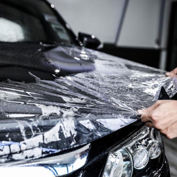 Película brillante autocurativa de TPU PPF para coche, 8 años de garantía, película transparente de protección de pintura brillante