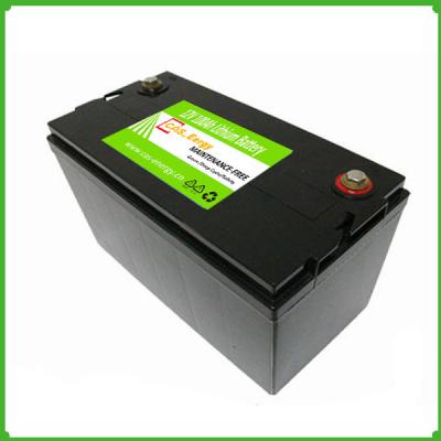 Deep cycle rechargeable 12V  100Ah lithium ion solar energy storage lifepo4 12V  battery