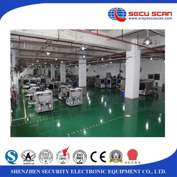 140kv Airport X Ray Machines 1.2mA Photodiode Array Baggage Screening Equipment