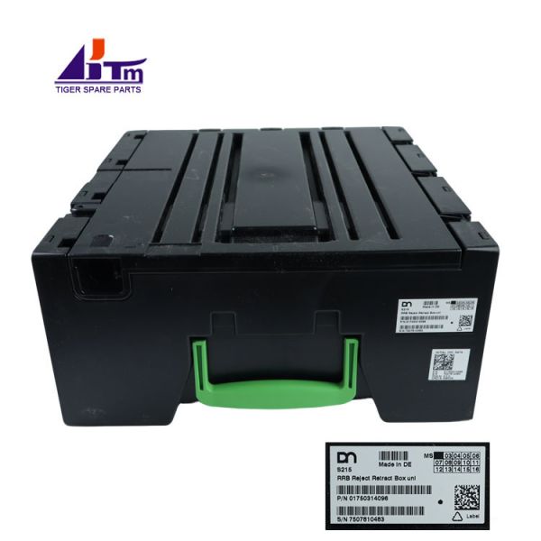 Diebold Nixdorf CMDV6A Reject Cassette 01750314096 1750314096 ATM Parts