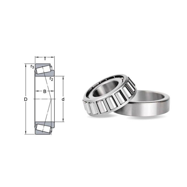 Strict Quality Inspection Tapered Roller Bearing 32318 7318E 90*190*64mm Textile Machinery Bearing
