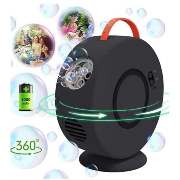 Other Educational Toys Fully Automatic 360 Degree Rotation Outdoor Circular Bubble Machine