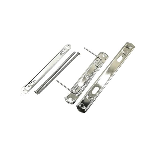 2 Hole Metal Paper Fastener Snake Shape File Folder Clips 160mm For Document Volumes