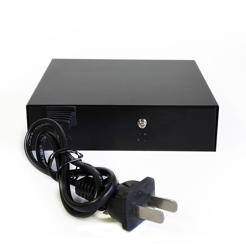 4 Port PoE Switch with 2 Fast Ethernet Uplink Ports 6-Port Unmanaged PoE Switch IEEE 802.3af/at 48W Built-in Power Supply Unmanaged TNC-EPS4306N4
