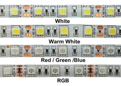 24V flexível 5M 5050 certificação remota conduzida impermeável do IR ROHS das luzes de tira do RGB