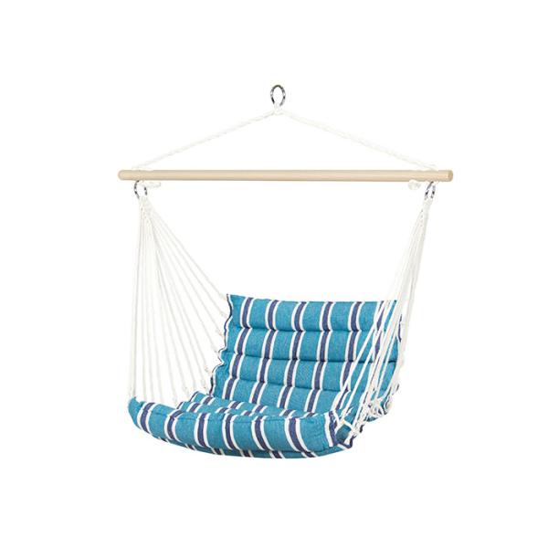 Swing Outdoor Patio Rainbow Hammock Chair With 5CM Thick Cotton