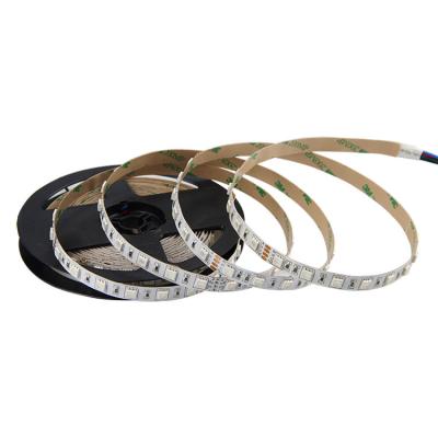5050 RGB LED Strip Light 14W/M 12V High Lumens Output For Home Decoration