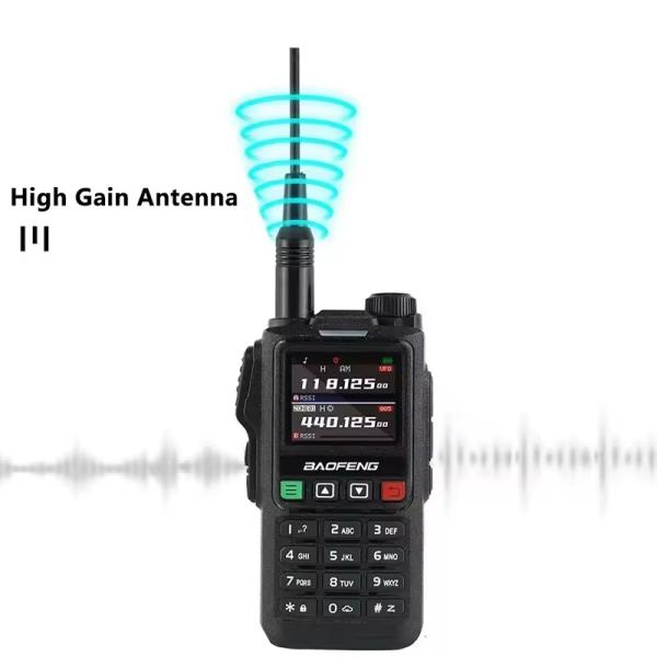 Baofeng UV18 Private Mold Quad Band Walkie Talkie for Long Range UHF VHF Communication