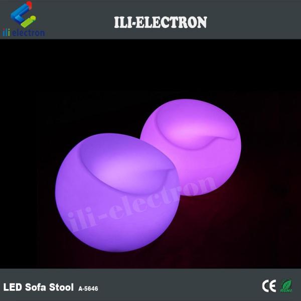 Commercial Plastic LED Lounge Furniture Modern Style For Event