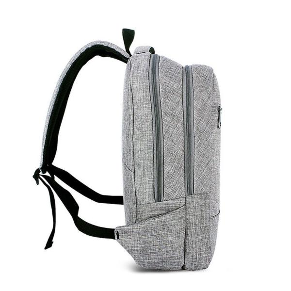 Environmental Polyester Laptop Bag Backpack With Laptop Sleeve 28*43*12 Cm