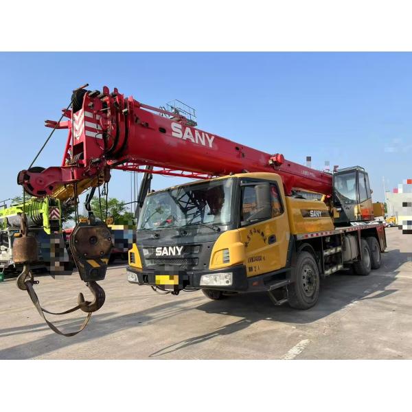 2019 SANY Grue sur camion entièrement hydraulique d'occasion 16T, machines de levage