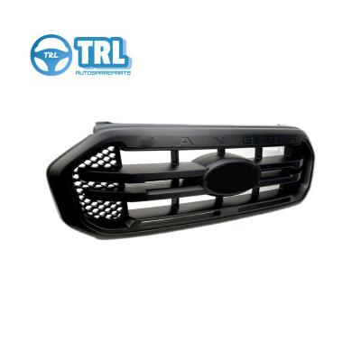 N1WZ-17603-E For Ford Ranger KB3Z-8200-G Black / White / Chrome ABS Front Radiator Grille Replacement