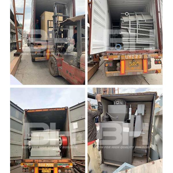 Dry Mortar Plant Semi Automatic Type For Waterproof Mortar / Plaster Powder