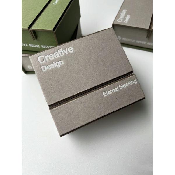 Foldable Small Cardboard Jewelry Boxes Wedding Party Small Gift Packing Box Offset Printing