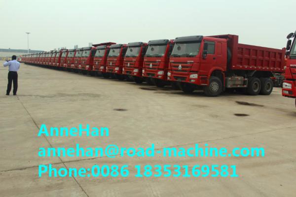 Sinotruk HOWO 336HP Heavy duty Dump Truck  6x4 Tipper truck  18M3 Bucket Tipper 10 Tires truck