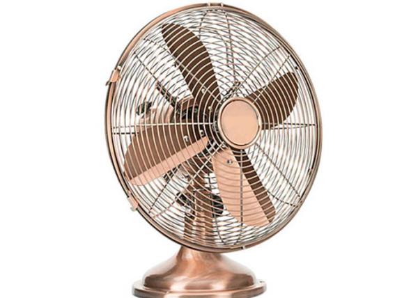 Electric Desk Fan oil-rubbed bronze Three Speeds 30 watt motor 50Hz