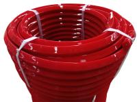 30m/Roll Couleur rouge ceinture haute en PU, ceinture polyuréthane Pentagone résistante à l'usure