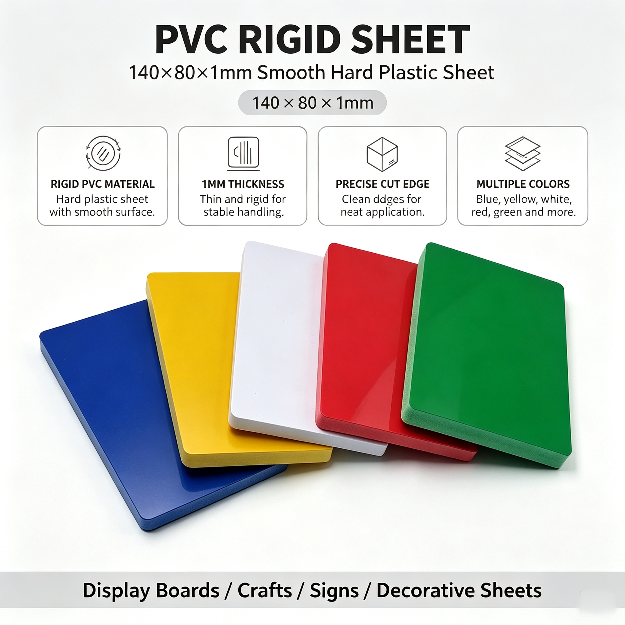 High Density Flexible Plastic Sheet Waterproof Rigid PVC Sheet For Sign Making