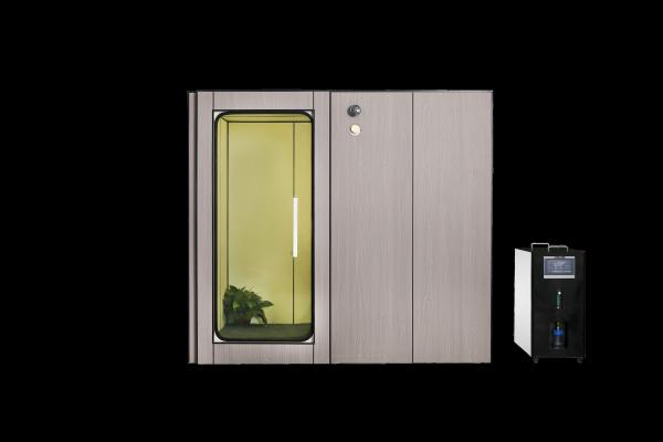 1500W Potência nominal Câmara de oxigénio hiperbárica 900KGS Peso da cabine 28% ∼32% Concentração de oxigénio