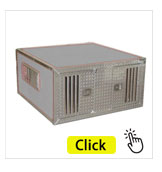 Клеть собаки самой лучшей большой сверхмощной высокой тревожности IATA складная