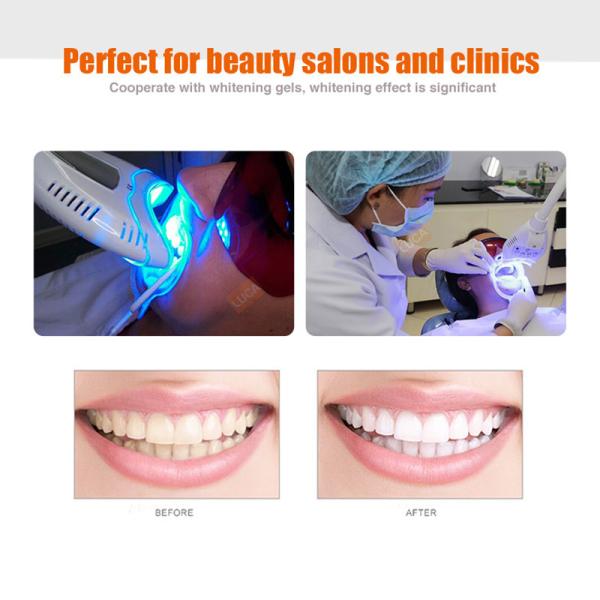 Зубы трубки гусыни MD-666 зубоврачебные забеливая машину 6000LM 490nm