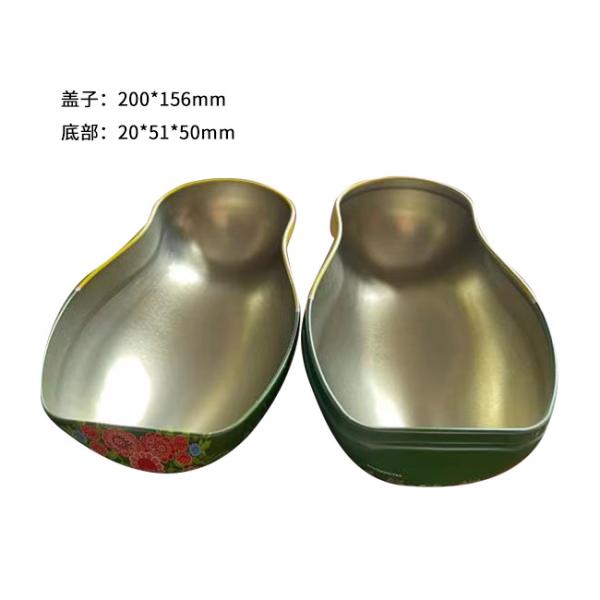 Recycled Metal Tin Cookie Containers Storage Tin Cans For Food Packaging