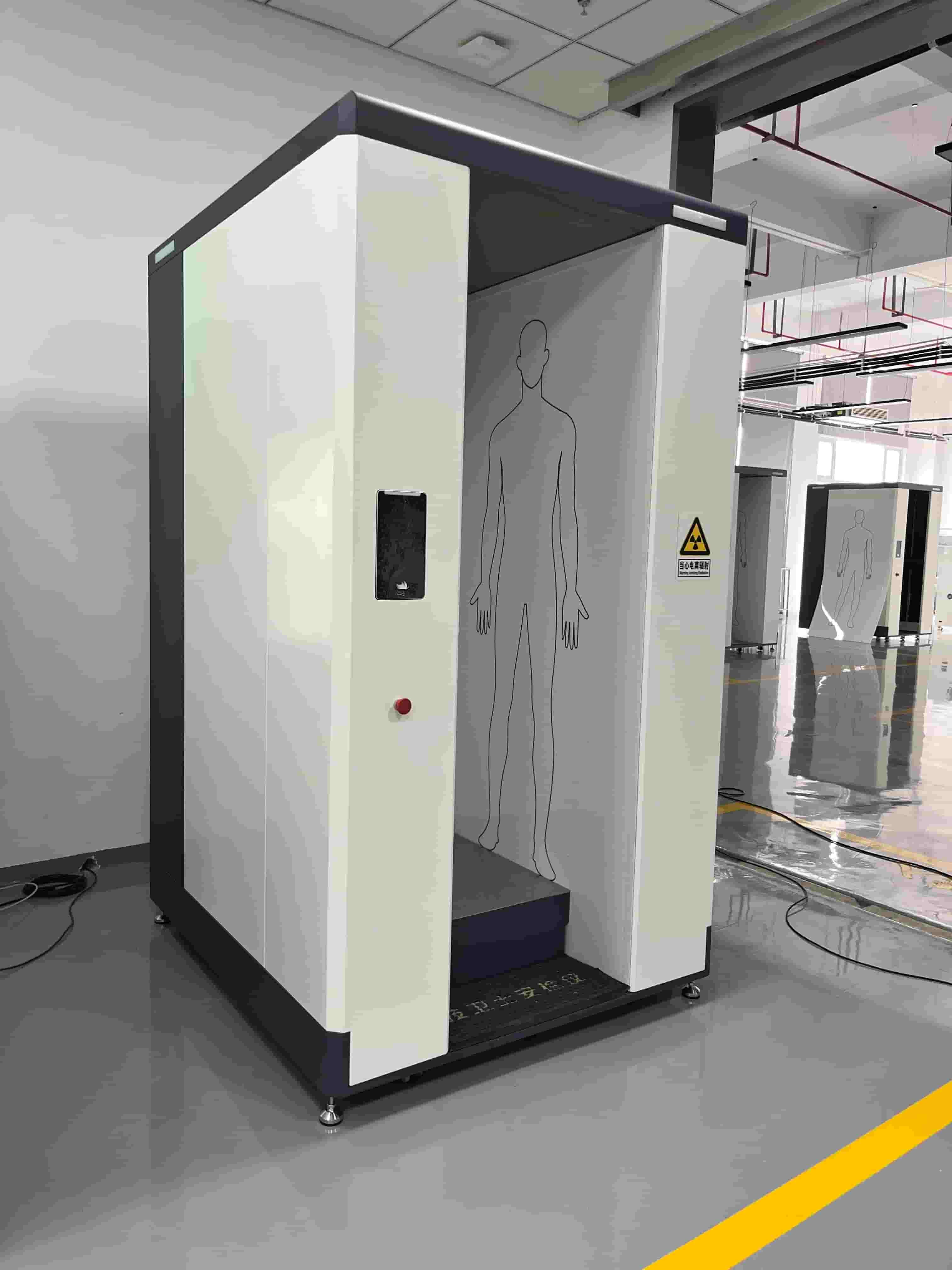 Vertical Prison Body Scanner 127VAC 50hz Long Lifespan High Durability