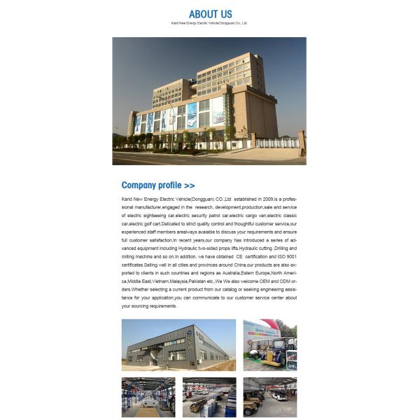 Multipurpose Red Color 48V Curtis Controller Electric Golf Club Cart With 6 Seats