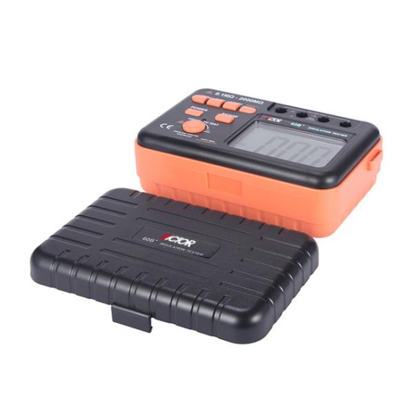 Метр ома деятельности полной кнопки тестера изоляции 1KV цифров легкий