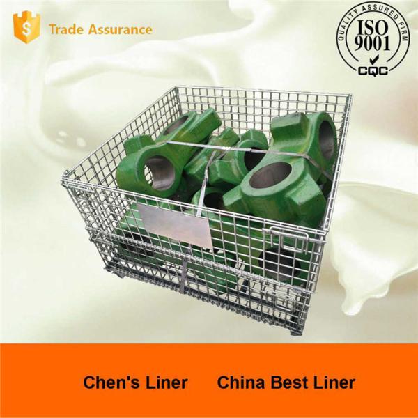 High Chrome White iron Chute Liners Sand Casting Parts for Crusher