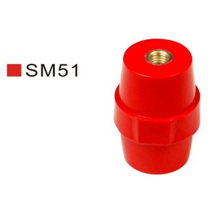 6-25KV PE Insulation SM Type Bus bar Insulators With Brass Screw for Power Distribution