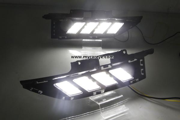 Hyundai Kona 2018-2020 Car LED DRL day time running lights driving daylight