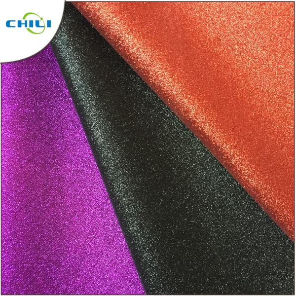 Garment Glitter Fabric Wallpaper Anti Mildew High Brightness Moisture Proof