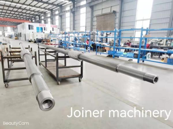 Material gêmeo petroquímica do eixo Maris223 1,2343 da extrusora de parafuso do torque alto