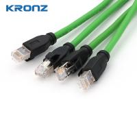 Conector RJ45 para conexiones seguras IP20 TPU Ethernet protegido Cat6A