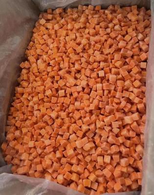 Wholesale Bulk Packed Frozen Pumpkin Diced Iqf Pumpkin Chunks Frozen Vegetables
