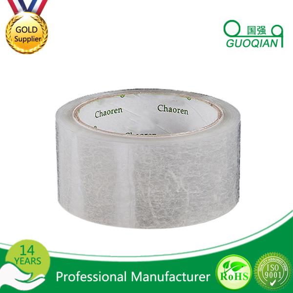 40/42/45/50 Mic Heat Seal BOPP Packing Tape Clear Waterproof For Carton Sealing