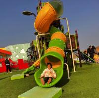Moulins rotatifs Équipements de loisirs en plein air Plastique toboggan en plastique pour enfants