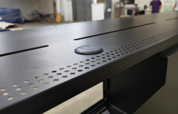 Evolution Project Shelf Trough Custom Display Rack  Large Capacity 600LBS Load