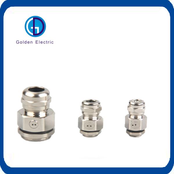 Jx IP68 Brass EMC Anti-Magnet Cable Gland -40-100 Thread Length Standard Customization