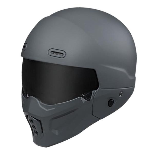 Vintage Full Face DOT Approved Motorcycle Helmet and Respirator with Customized Logo