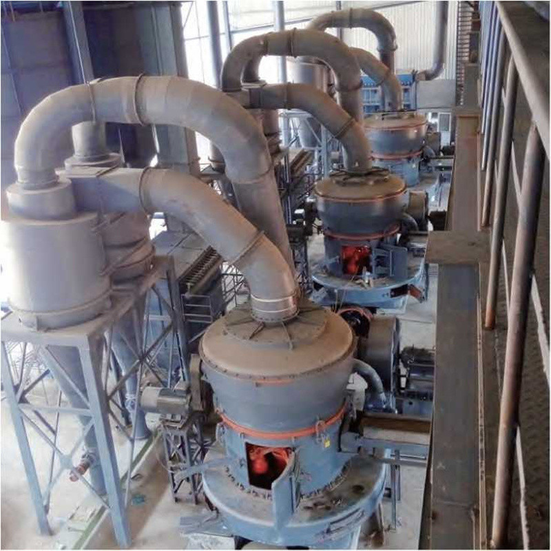 Limestone Cement Clinker Raymond Grinding Mill with Overall Dimension 9200*7250*9700mm