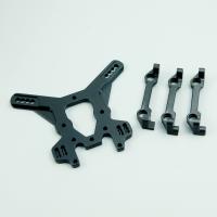 Acétal de usinage POM Machined Plastic Parts de commande numérique par ordinateur d'axe de l'oxydation anodique 4
