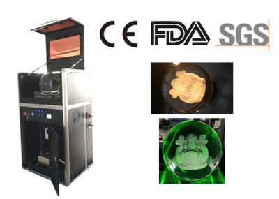 High - Peak Power 3D Glass Engraving Machine , Portable 2D 3D Laser Engraving Unit